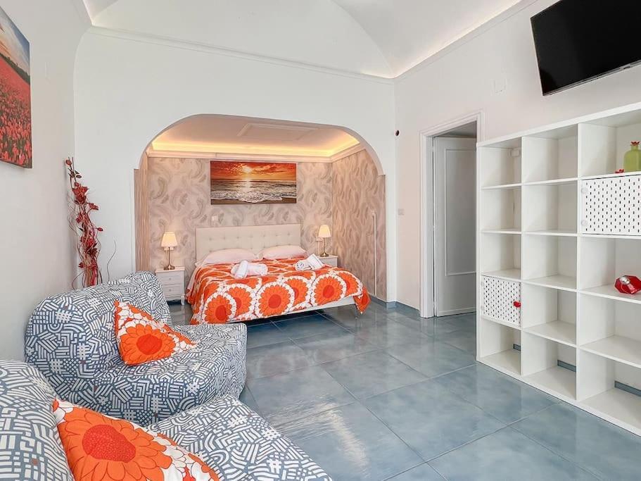Amalfi Rooms Duoglio Beach -Amazing Seaview المظهر الخارجي الصورة
