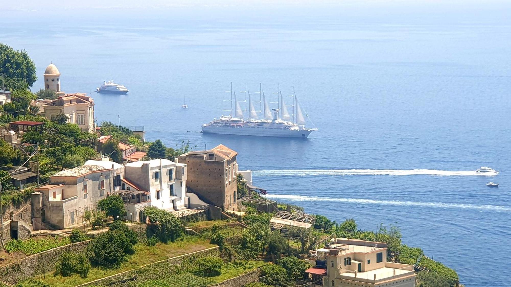 Amalfi Rooms Duoglio Beach -Amazing Seaview المظهر الخارجي الصورة